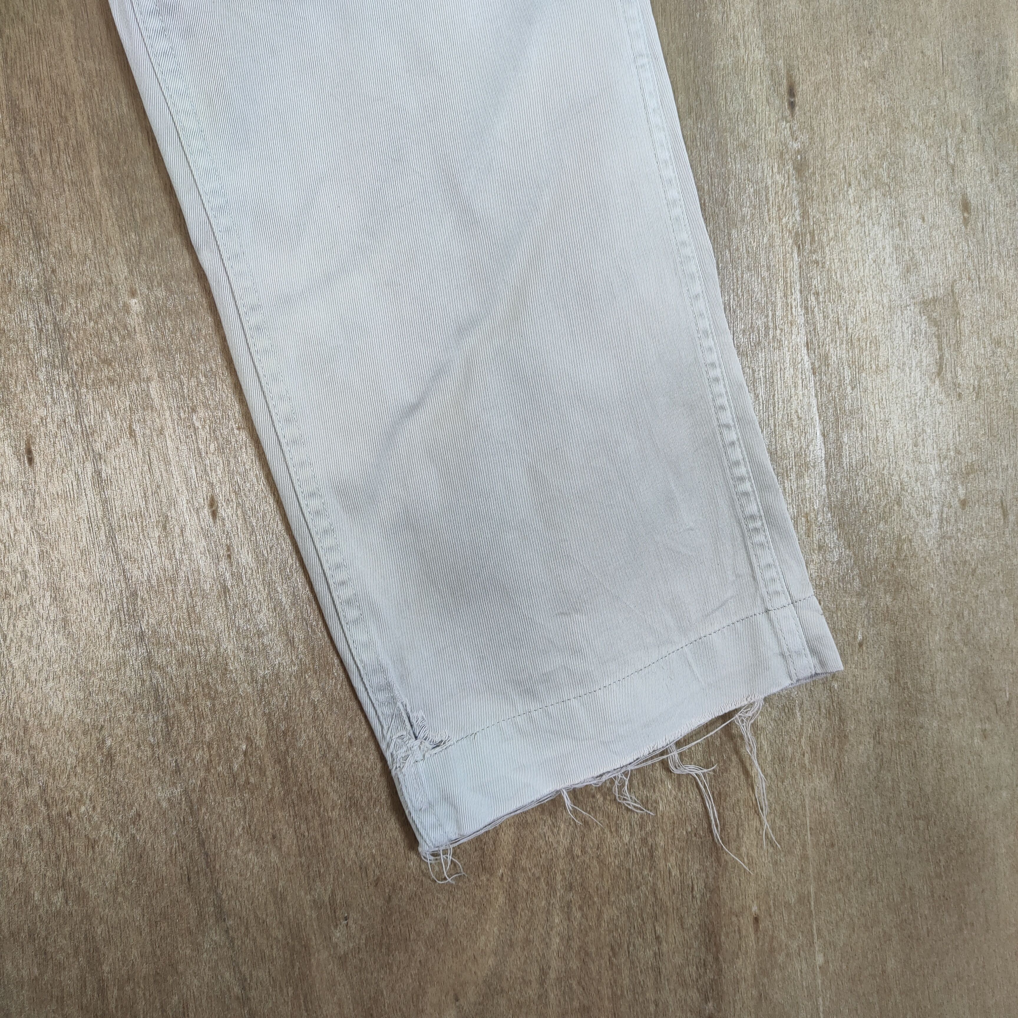 Japanese Brand VINTAGE SHIPS FADED WHITE CARGO PANTS Size US 30 / EU 46 - 8 Thumbnail