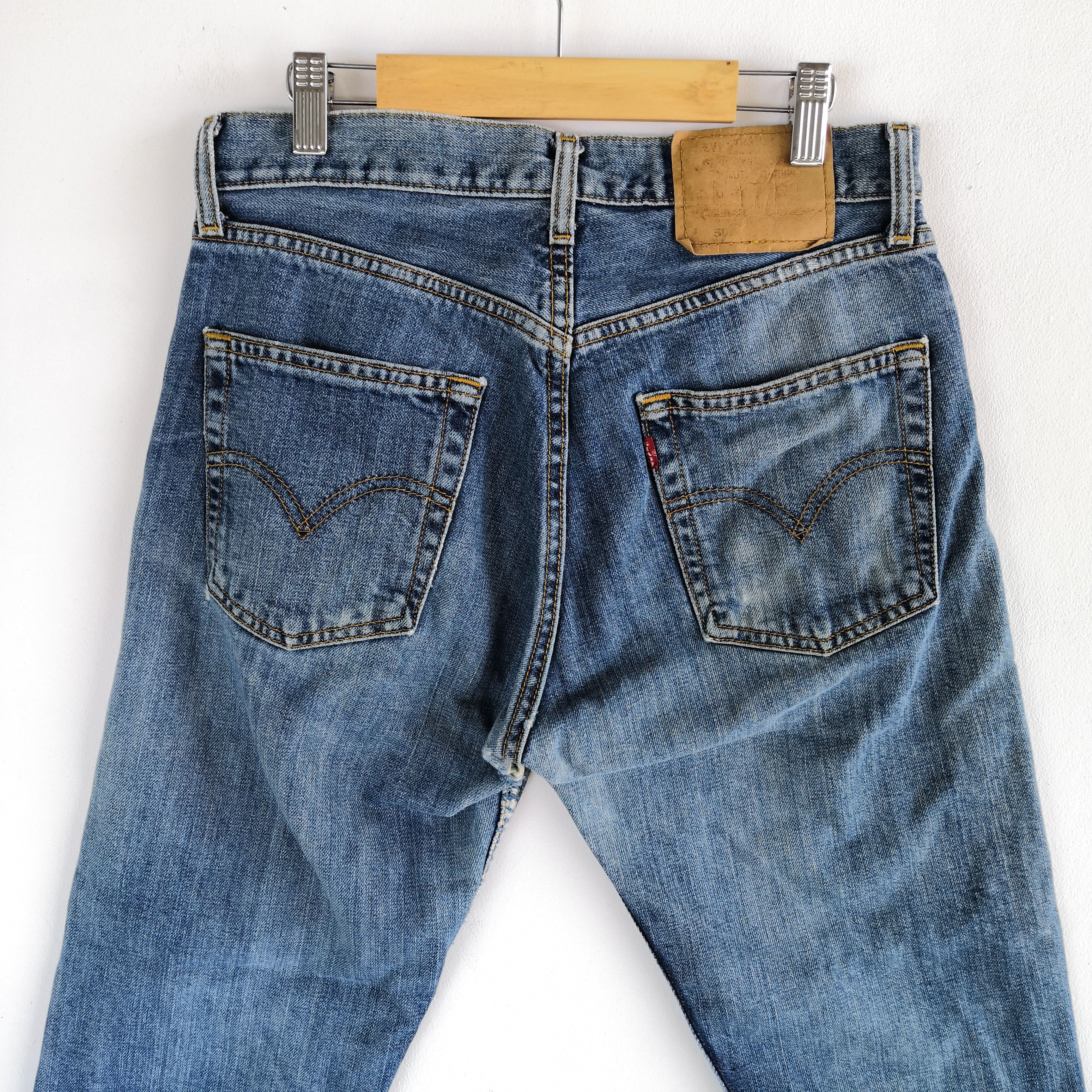 Levi's Vintage Levi's Denim Levis 505 Distressed Jeans Pants Size 26" / US 2 / IT 38 - 6 Thumbnail