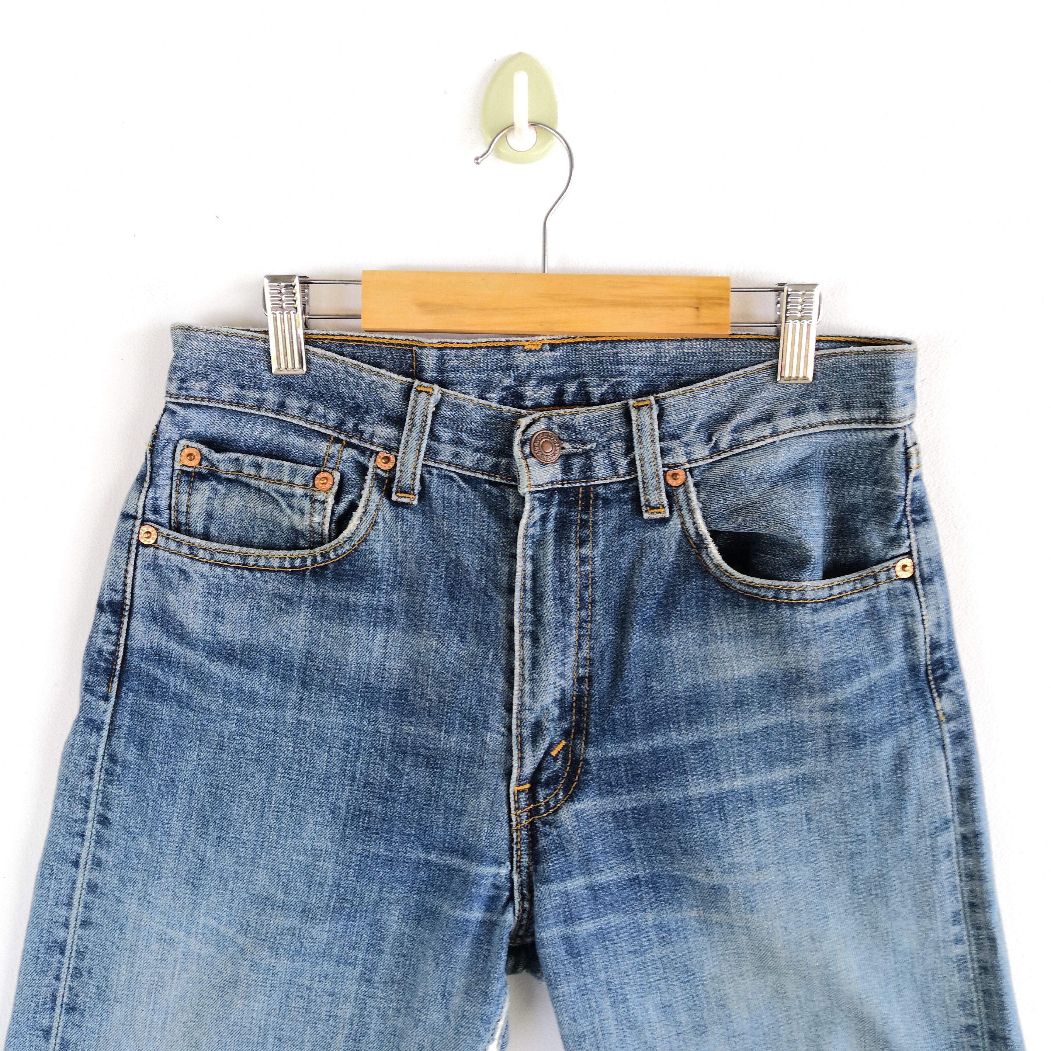 Levi's Vintage Levi's Denim Levis 505 Distressed Jeans Pants Size 26" / US 2 / IT 38 - 3 Thumbnail