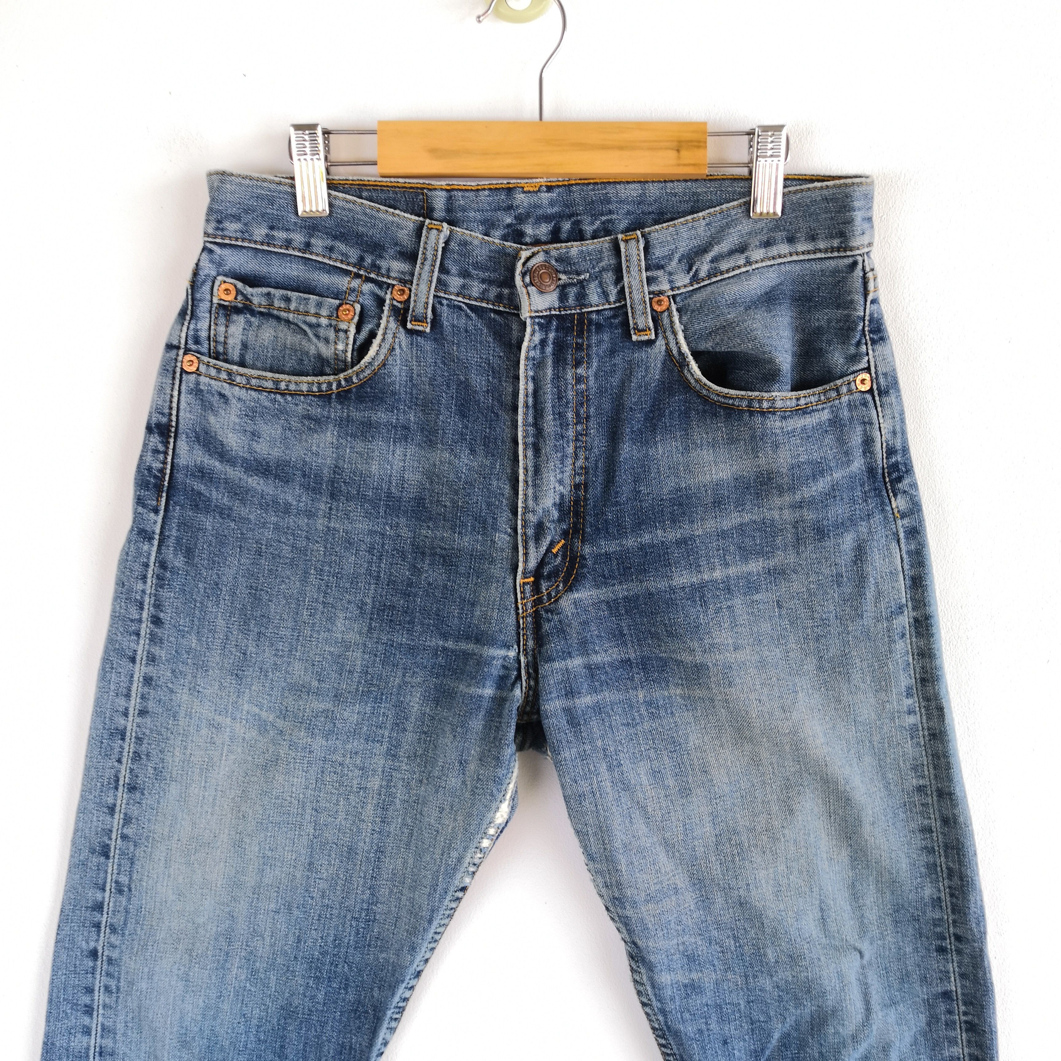 Levi's Vintage Levi's Denim Levis 505 Distressed Jeans Pants Size 26" / US 2 / IT 38 - 4 Thumbnail