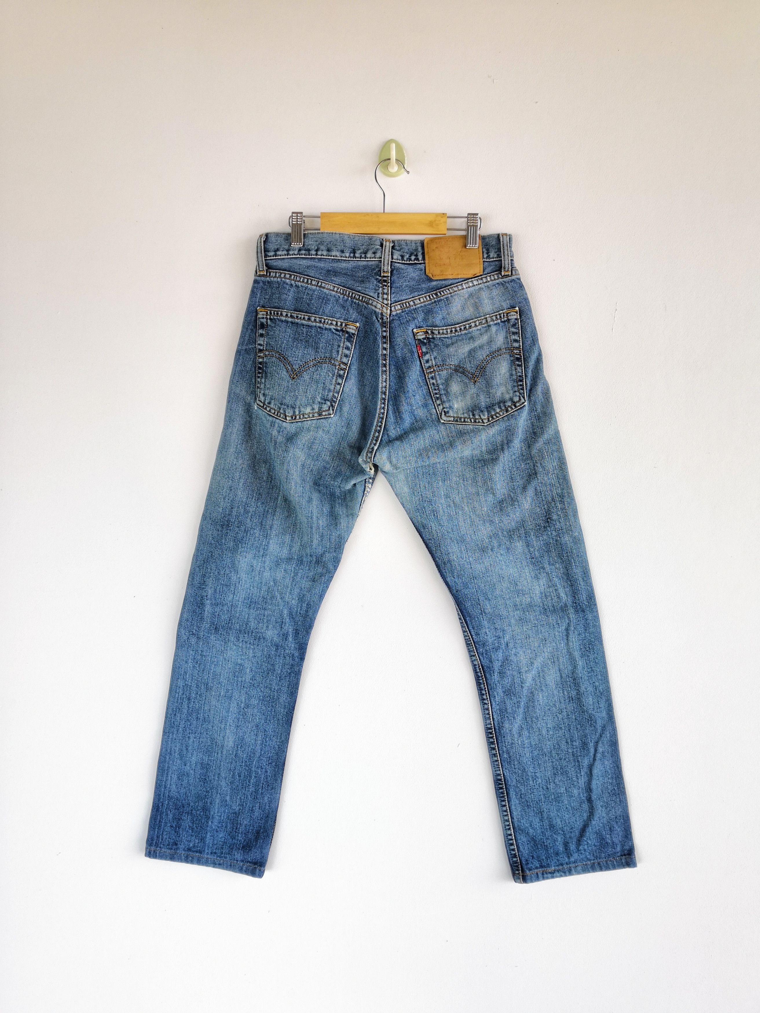 Levi's Vintage Levi's Denim Levis 505 Distressed Jeans Pants Size 26" / US 2 / IT 38 - 2 Thumbnail