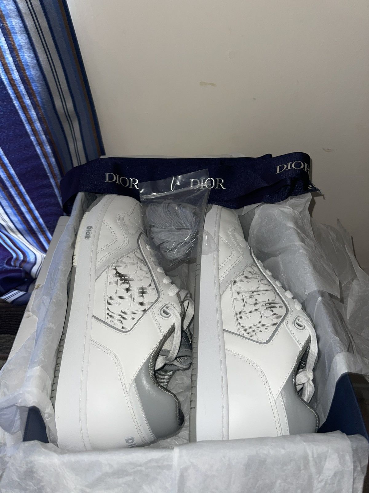 Dior Dior B30 Sneaker (Grey/White) | Grailed