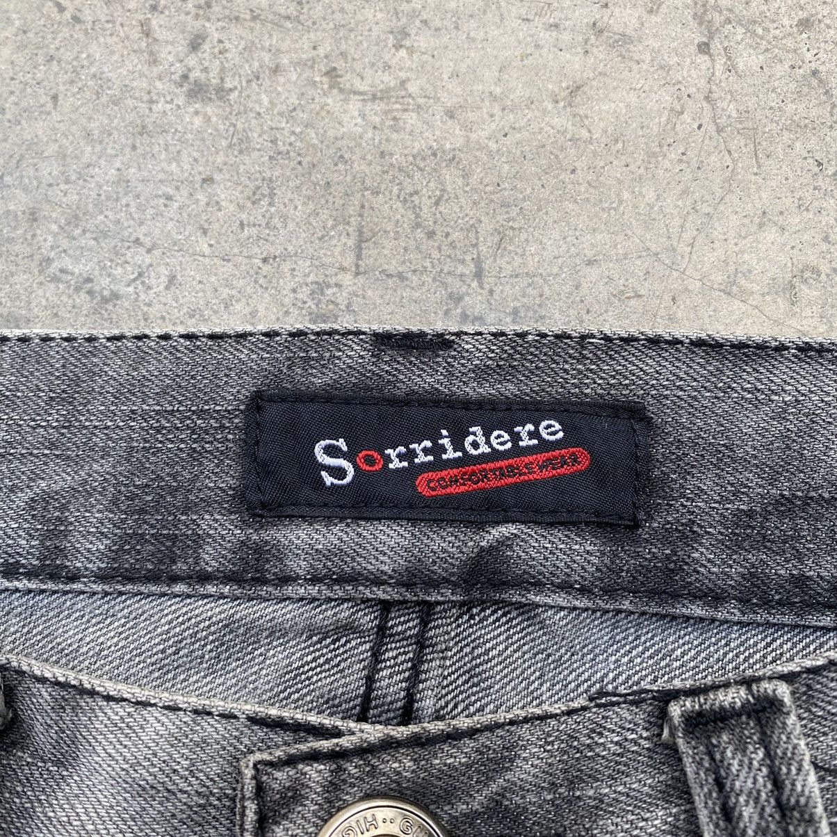 Japanese Brand Vintage Sorridere Flared Distressed Denim Pants Size US 32 / EU 48 - 9 Thumbnail