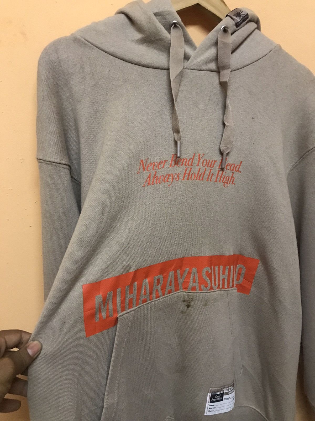 GU × Maison MIHARA YASUHIRO last drop‼️MIHARAYASUHIRO X GU HOODIE NICE DESIGN‼️ Size US L / EU 52-54 / 3 - 3 Thumbnail