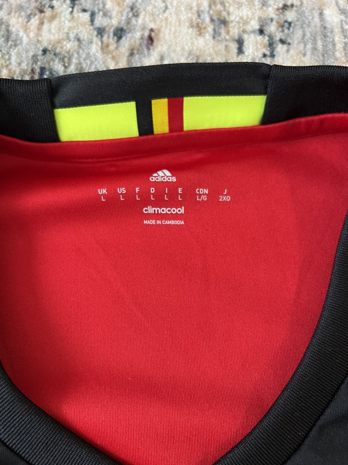 Adidas Adidas Soccer Jersey Germany Sz L Size US L / EU 52-54 / 3 - 2 Thumbnail