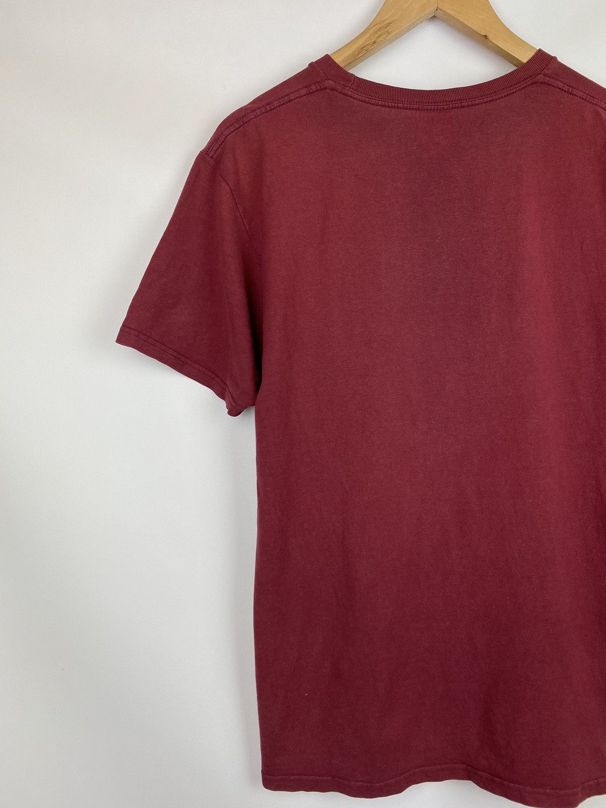 Other VTG Stussy men’s big logo distressed t shirt size M burgundy Size US M / EU 48-50 / 2 - 14 Thumbnail
