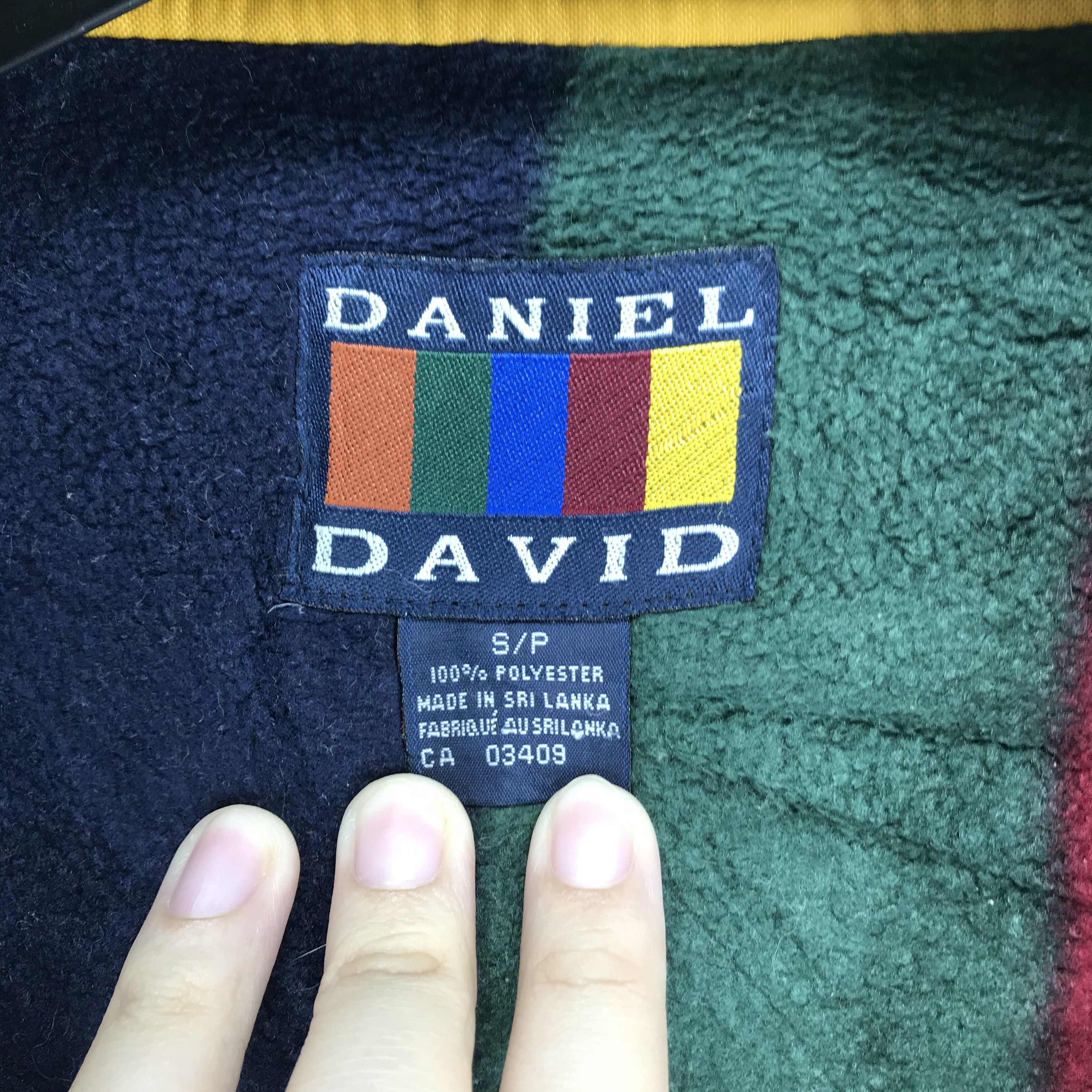 Vintage Daniel David Blackcomb Whistler Stripes Fleece #2534-99 Size US S / EU 44-46 / 1 - 7 Thumbnail