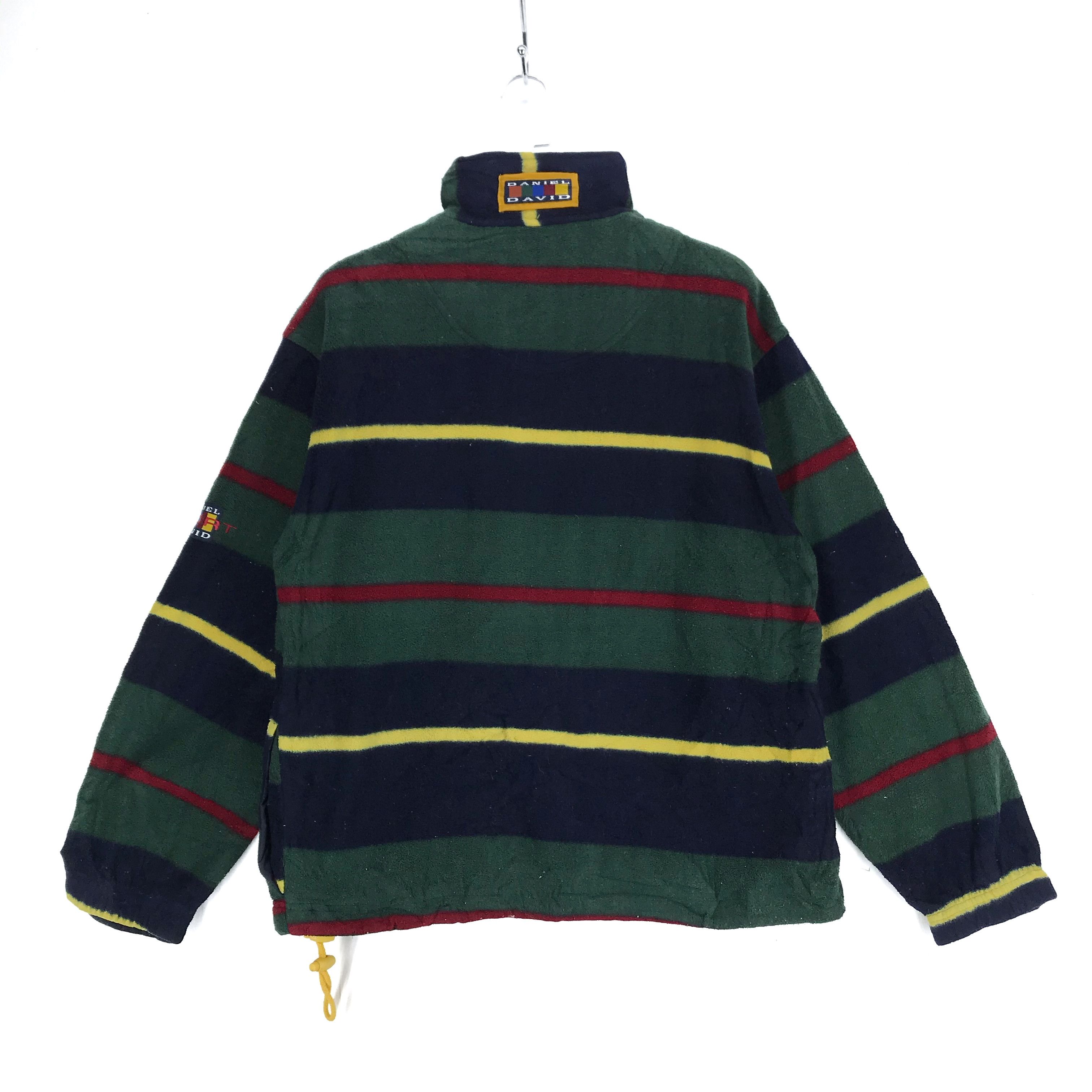 Vintage Daniel David Blackcomb Whistler Stripes Fleece #2534-99 Size US S / EU 44-46 / 1 - 8 Thumbnail
