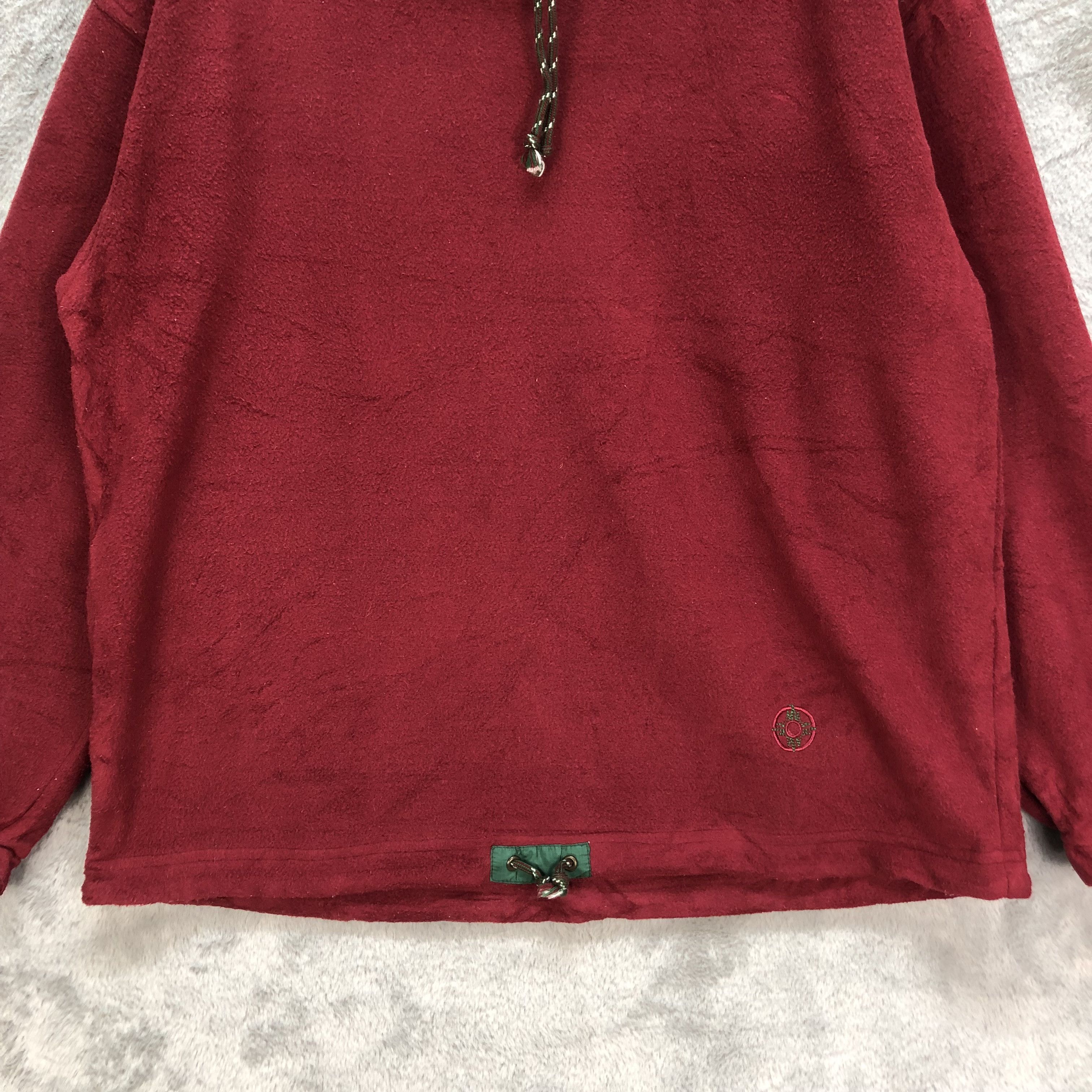 Jansport JANSPORT EMBROIDERY BACK LOGO RED FLEECE #6393-64 Size US L / EU 52-54 / 3 - 5 Thumbnail