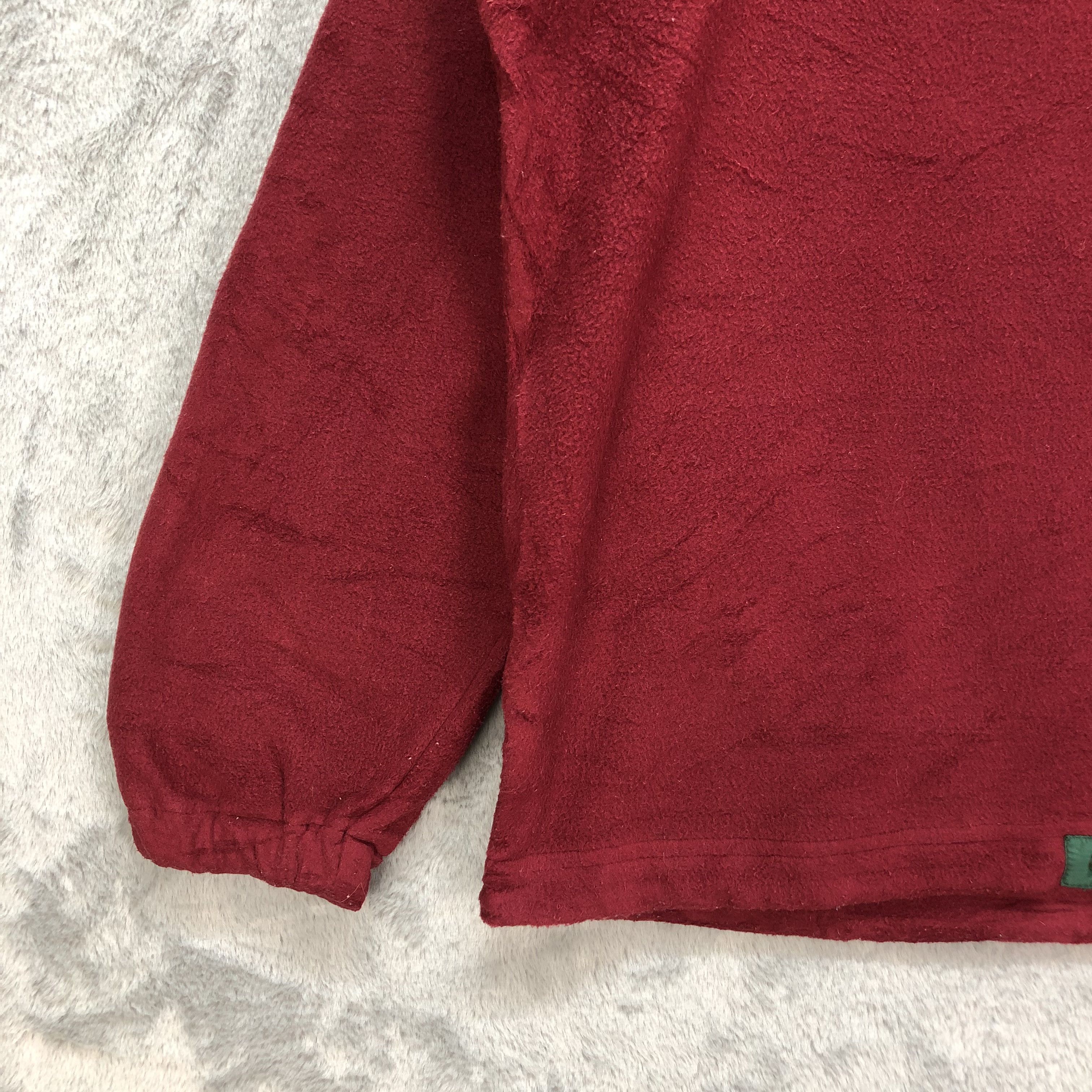 Jansport JANSPORT EMBROIDERY BACK LOGO RED FLEECE #6393-64 Size US L / EU 52-54 / 3 - 7 Thumbnail