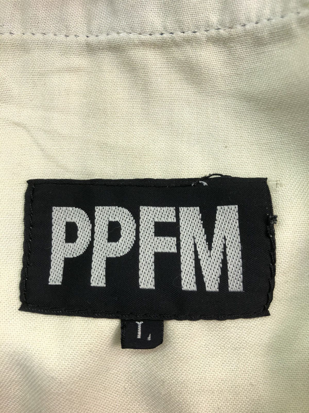 PPFM Rare Japanese PPFM Guitar Free Peace Design Denim Size US 35 - 15 Thumbnail