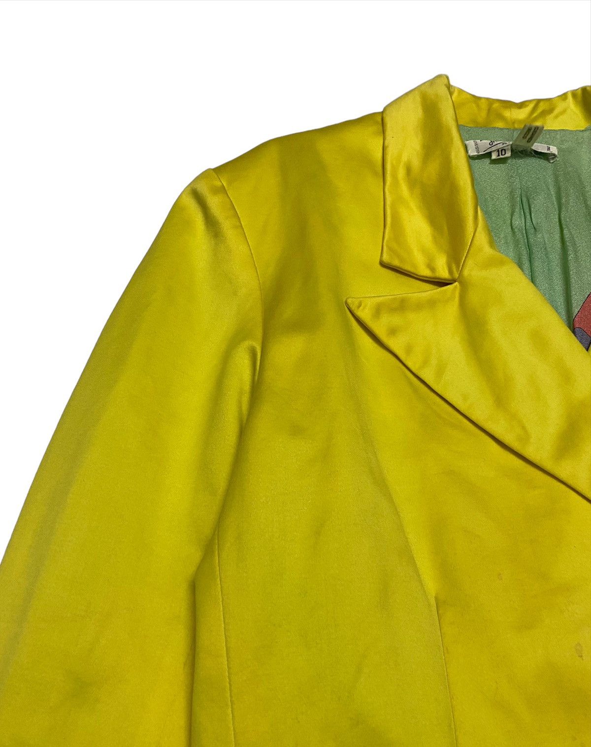 Emilio Pucci Vintage Emilio Pucci Silk Women Blazer Jacket Size L / US 10 / IT 46 - 4 Thumbnail