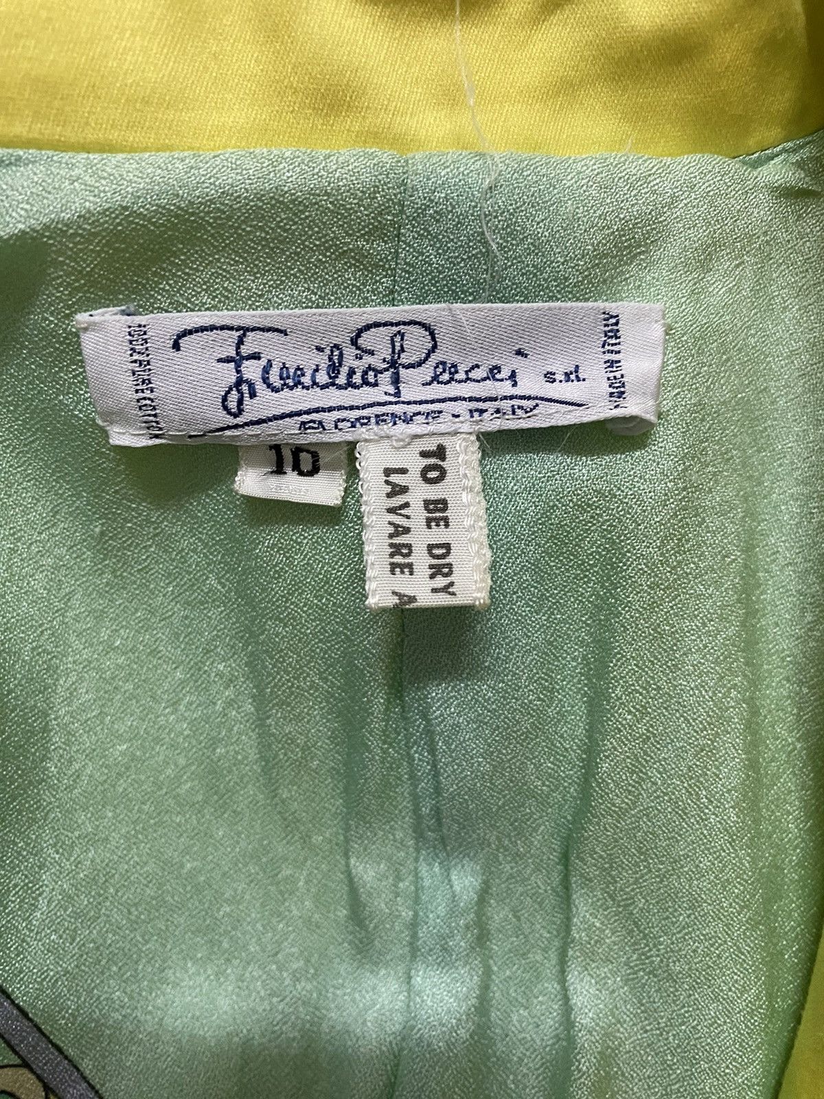 Emilio Pucci Vintage Emilio Pucci Silk Women Blazer Jacket Size L / US 10 / IT 46 - 12 Thumbnail