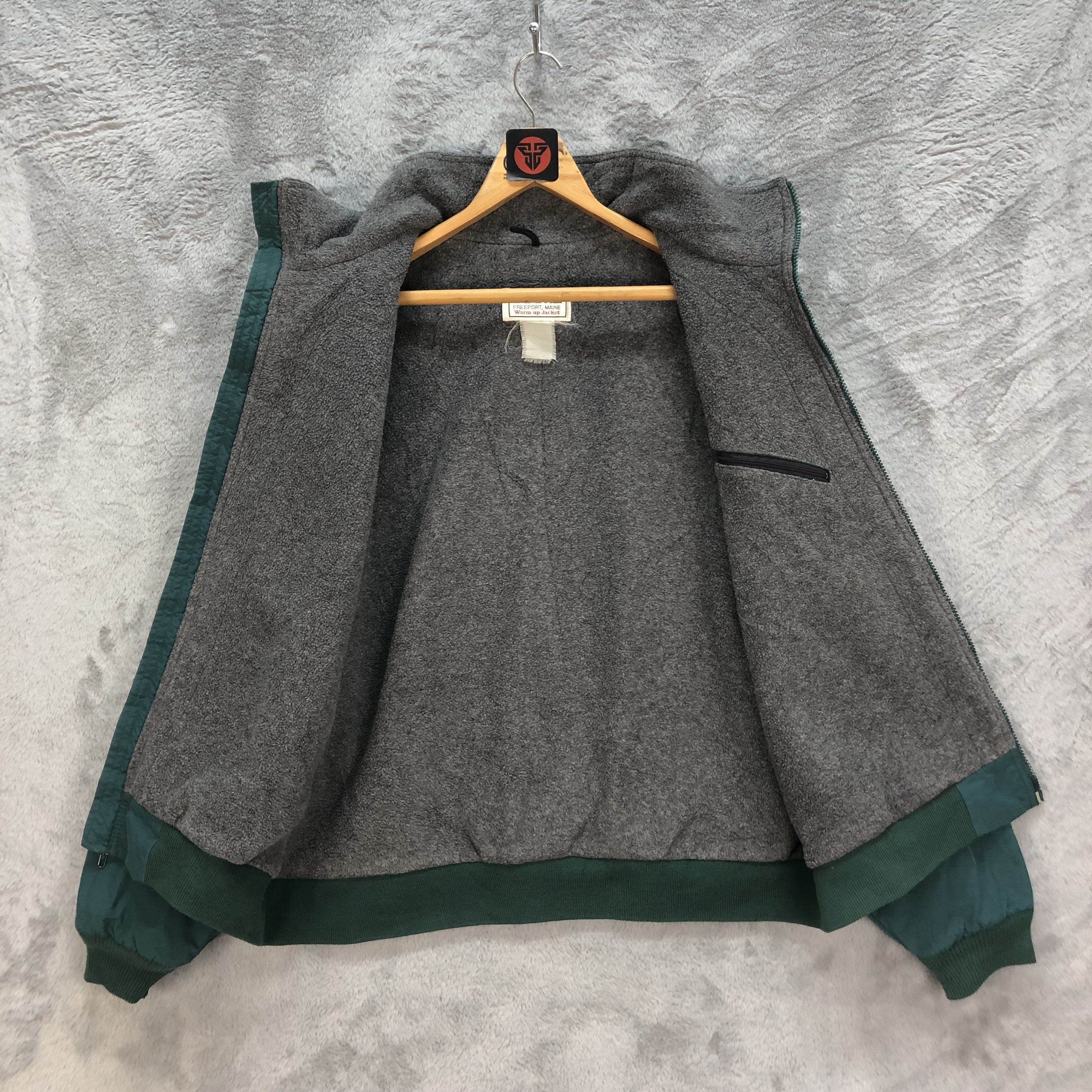L.L. Bean LL BEAN WARM UP JACKET #6401-65 Size US XL / EU 56 / 4 - 7 Thumbnail