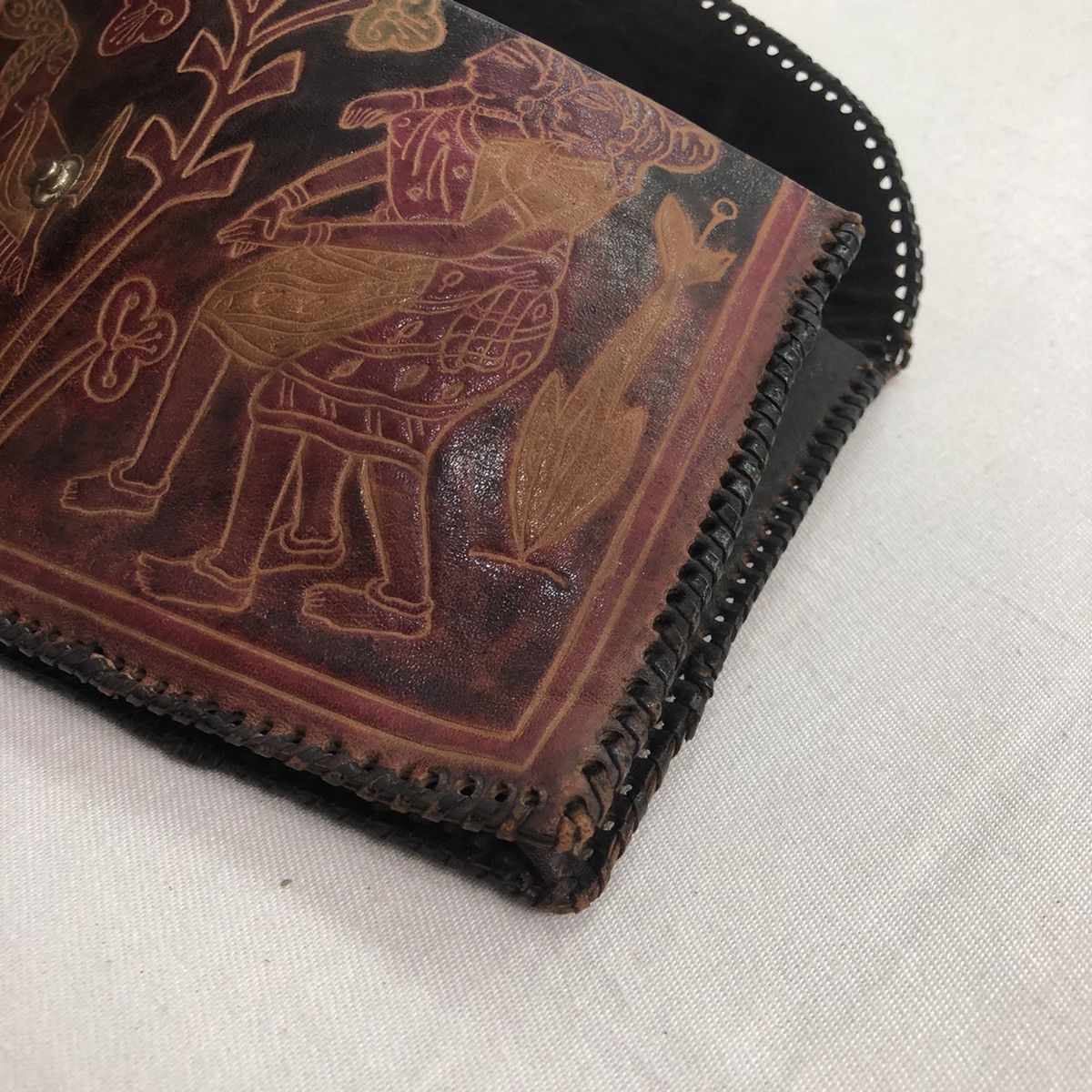 Other 🔥rare Indian Traditional Leather Wallet Size ONE SIZE - 5 Thumbnail