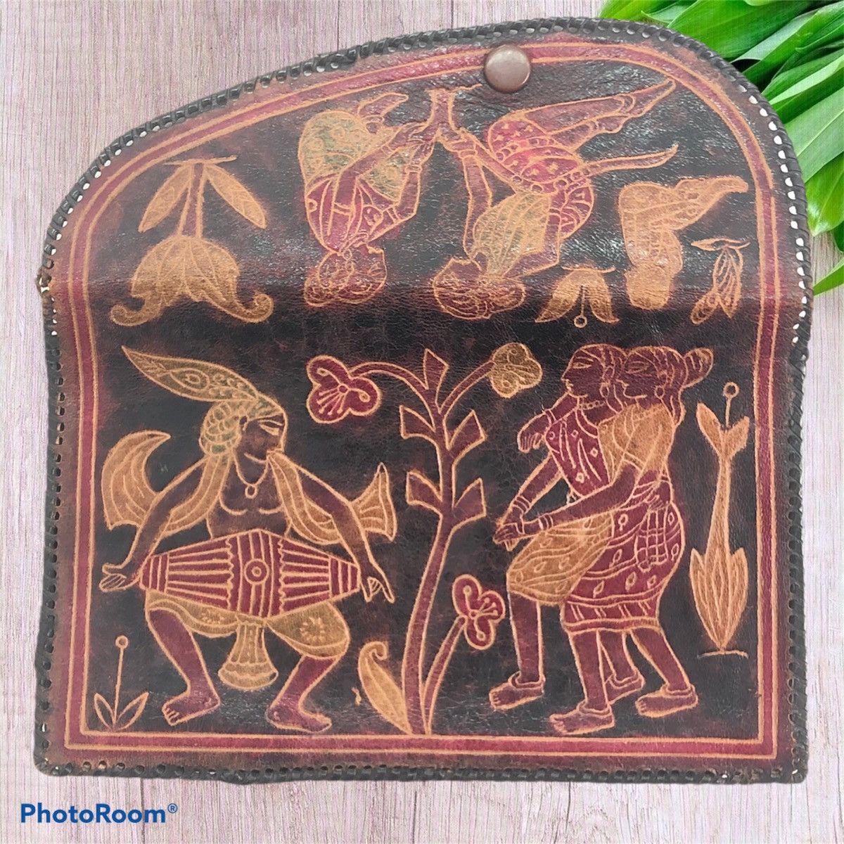 Other 🔥rare Indian Traditional Leather Wallet Size ONE SIZE - 2 Thumbnail