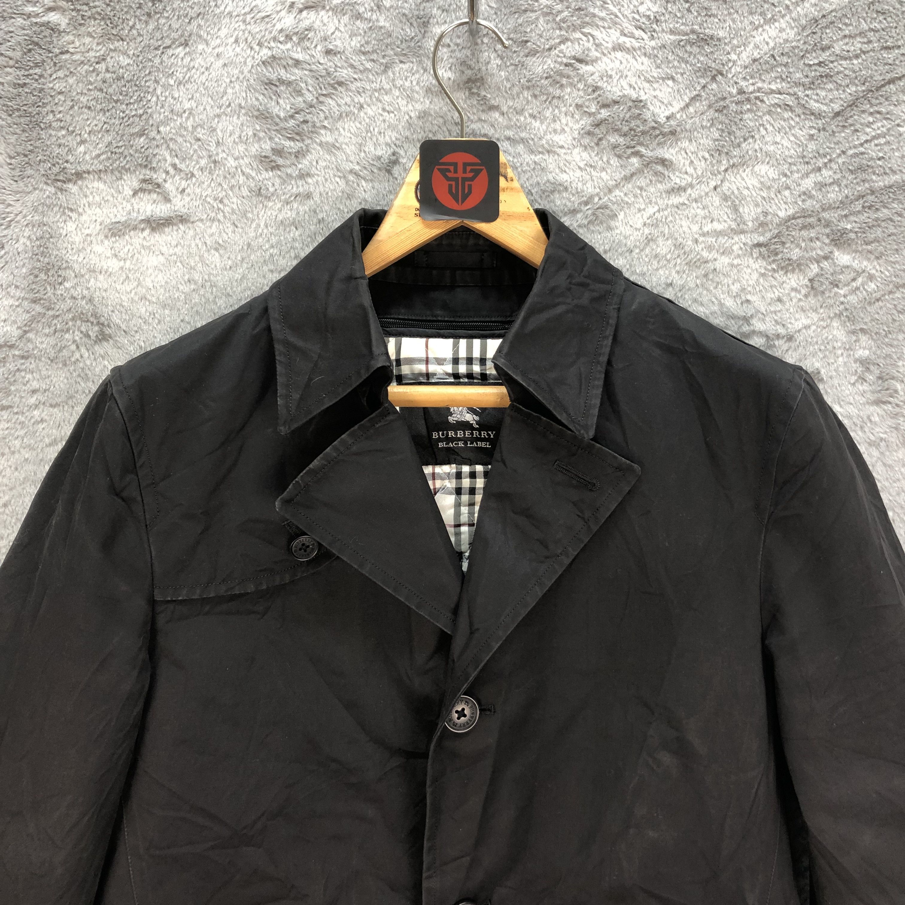 Burberry BURBERRY BLACK LABEL TRENCH COAT #6402-65 Size US M / EU 48-50 / 2 - 2 Thumbnail
