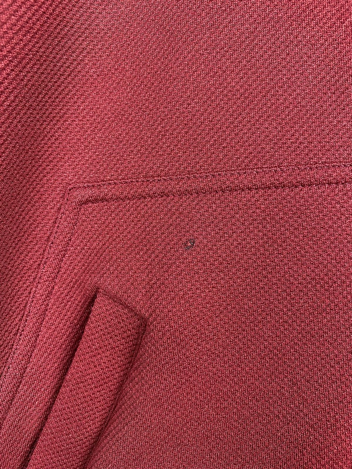 Nike × Vintage VTG 90s Nike Y2K full zip men’s track top size M burgundy Size US M / EU 48-50 / 2 - 13 Thumbnail