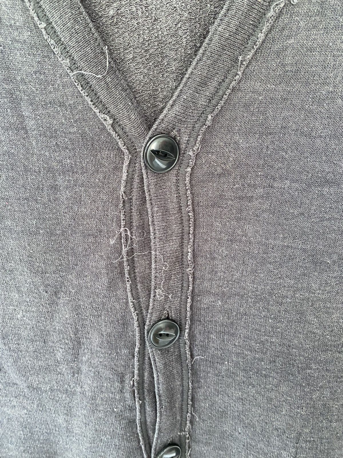 Number (N)ine SS09 Fringe grunge cardigan Size US M / EU 48-50 / 2 - 8 Thumbnail