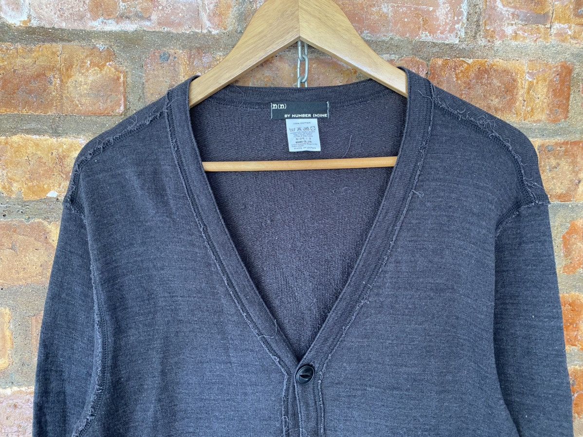 Number (N)ine SS09 Fringe grunge cardigan Size US M / EU 48-50 / 2 - 4 Thumbnail