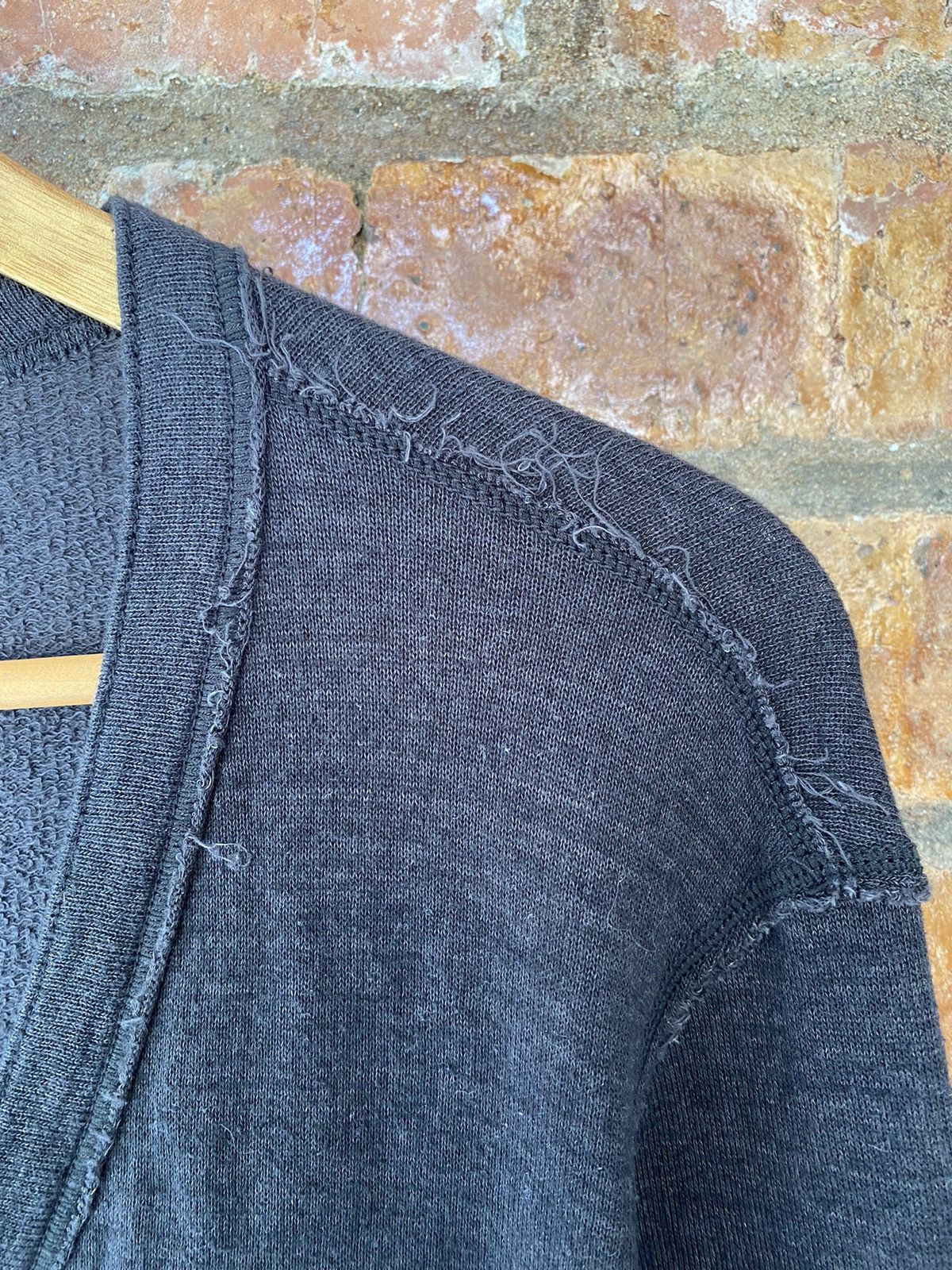 Number (N)ine SS09 Fringe grunge cardigan Size US M / EU 48-50 / 2 - 6 Thumbnail