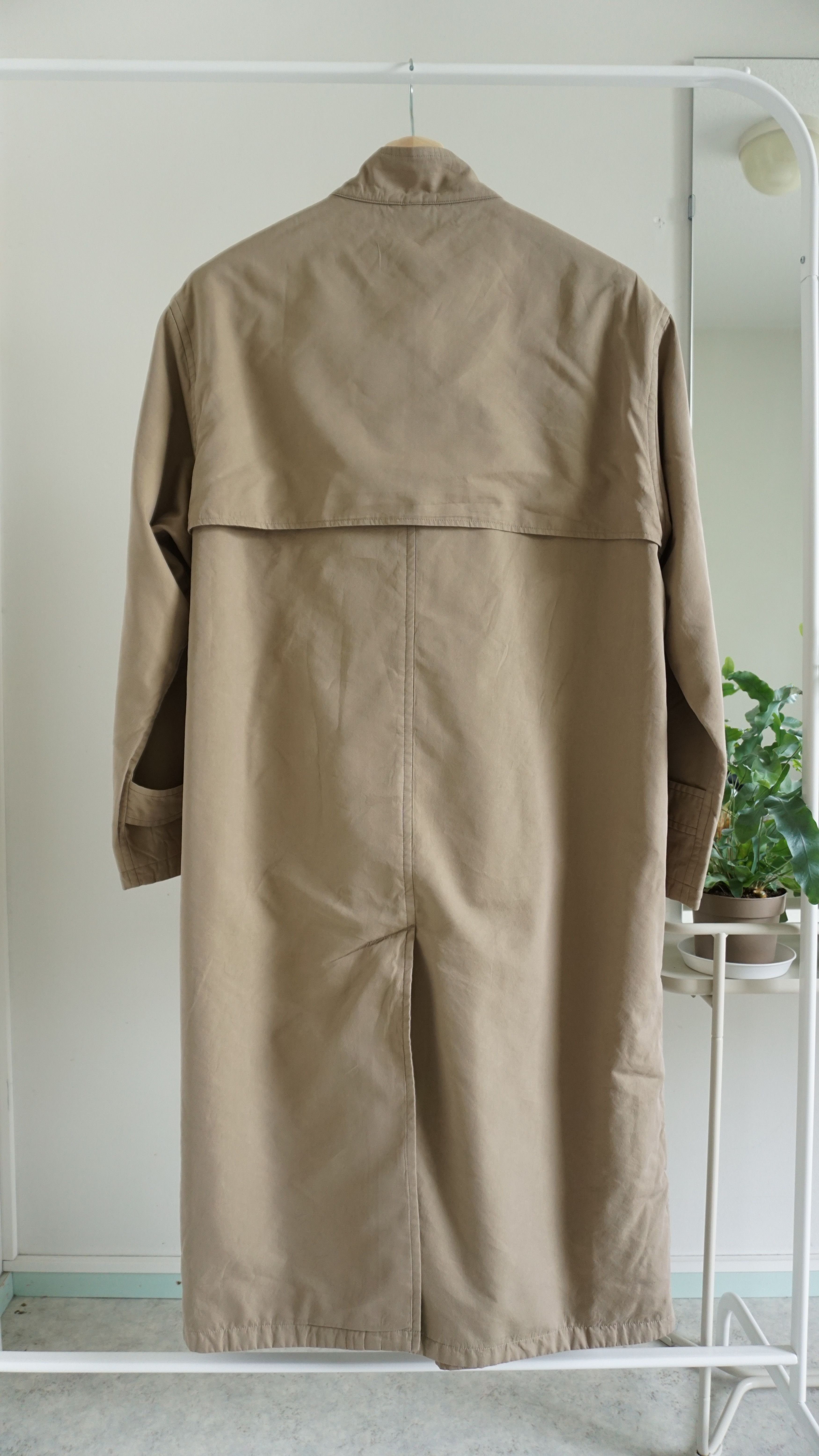 Auralee auralee washed finx cupro twill long coat | Grailed