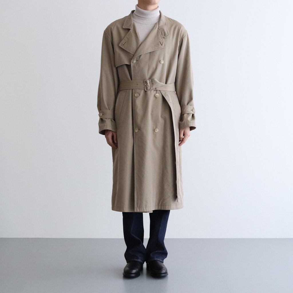 auralee washed finx cupro twill long coat - normaconseils.fr