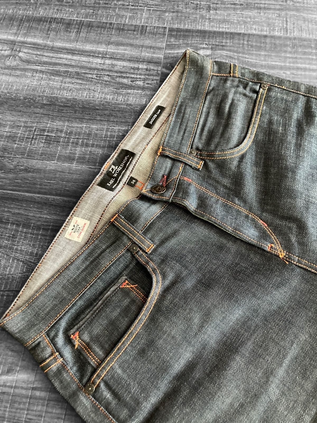 Other KASIL WORKSHOP Jeans 34 x 34 Size US 34 / EU 50 - 4 Thumbnail