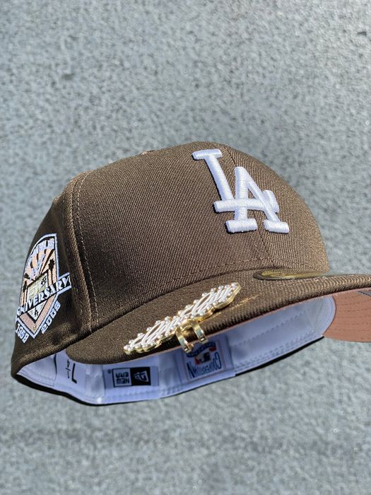 New Era 7 1/4 LA Dodgers 50th Anniversary Patch | Grailed