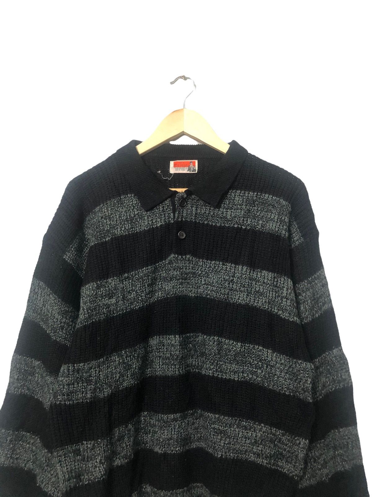 Aran Isles Knitwear Vintage Mr Rois Striped Knitwear Size US M / EU 48-50 / 2 - 4 Thumbnail