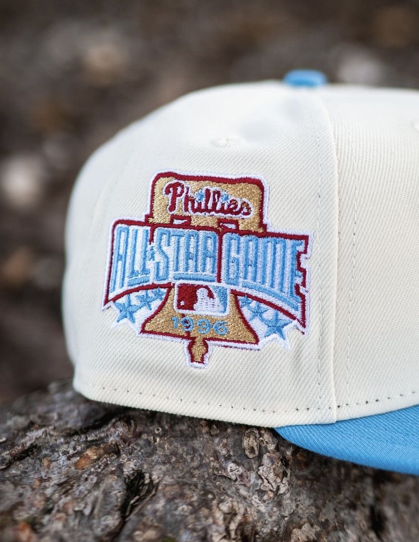 Hat Club 7 1/4 Philadelphia Phillies 1996 All Star Game Patch Size ONE SIZE - 3 Thumbnail