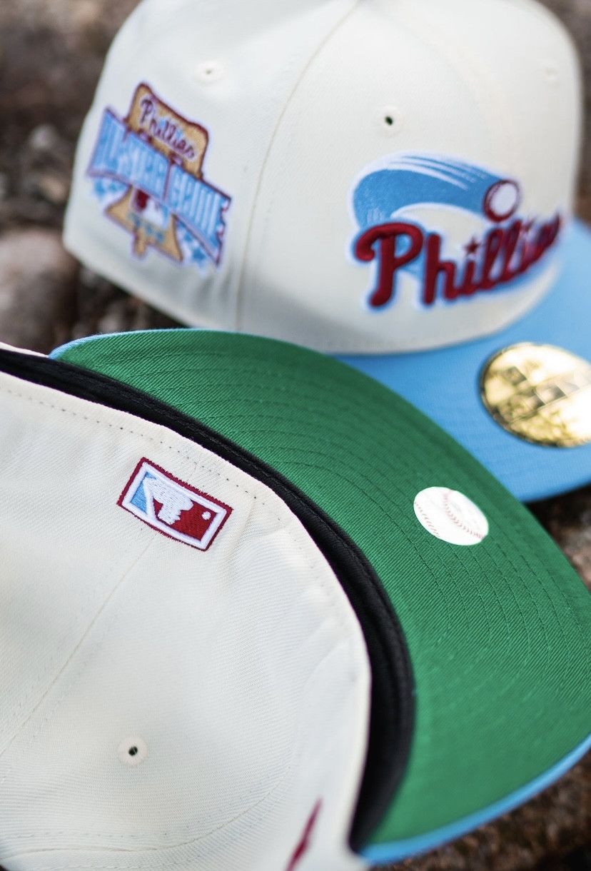 Hat Club 7 1/4 Philadelphia Phillies 1996 All Star Game Patch Size ONE SIZE - 4 Thumbnail