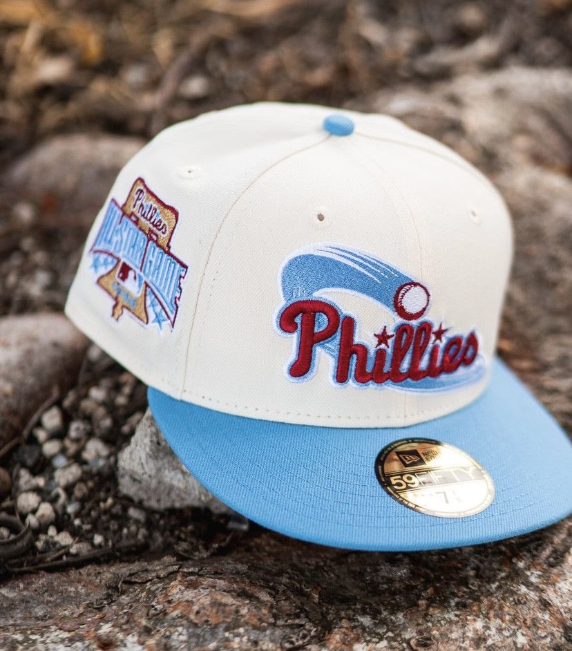 Hat Club 7 1/4 Philadelphia Phillies 1996 All Star Game Patch Size ONE SIZE - 5 Thumbnail