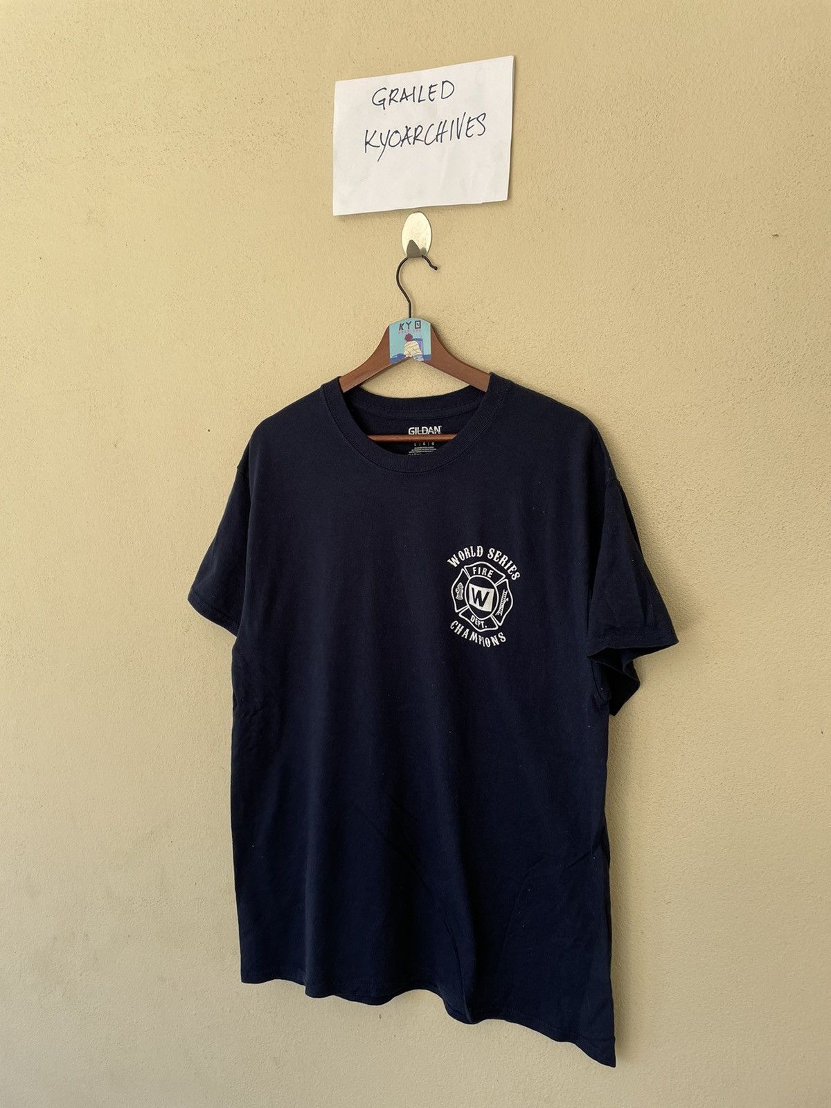Other CHICAGO FIRE DEPT. BLACK TEE Size US L / EU 52-54 / 3 - 4 Thumbnail