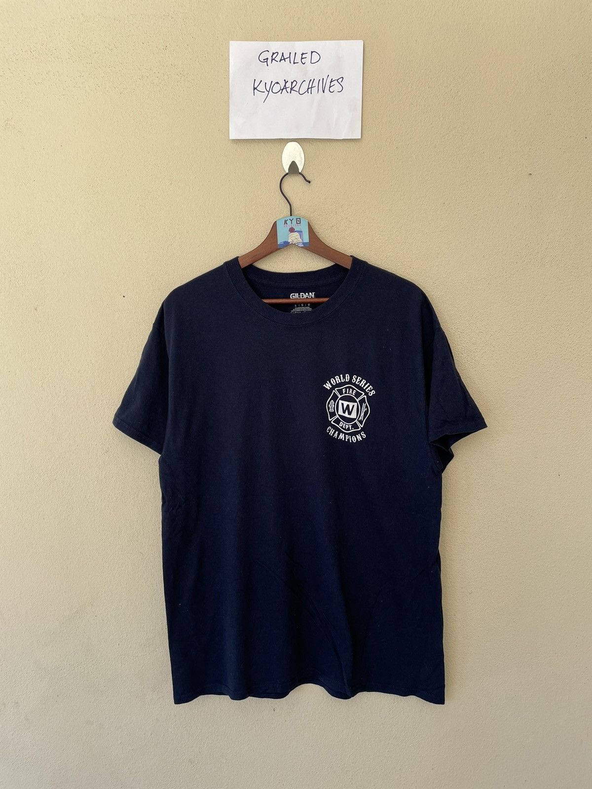 Other CHICAGO FIRE DEPT. BLACK TEE Size US L / EU 52-54 / 3 - 5 Thumbnail