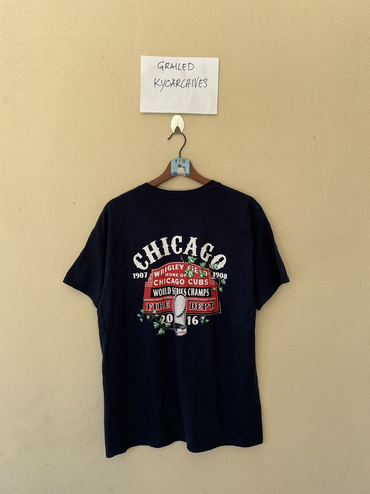 Other CHICAGO FIRE DEPT. BLACK TEE Size US L / EU 52-54 / 3 - 2 Thumbnail