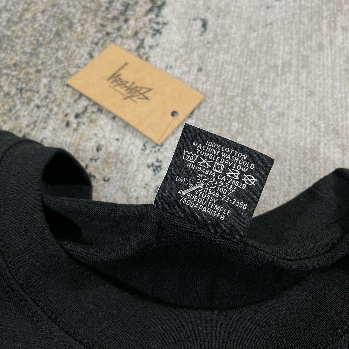 Stussy STUSSY DSM NY TEE BLACK - LARGE Size US L / EU 52-54 / 3 - 4 Thumbnail