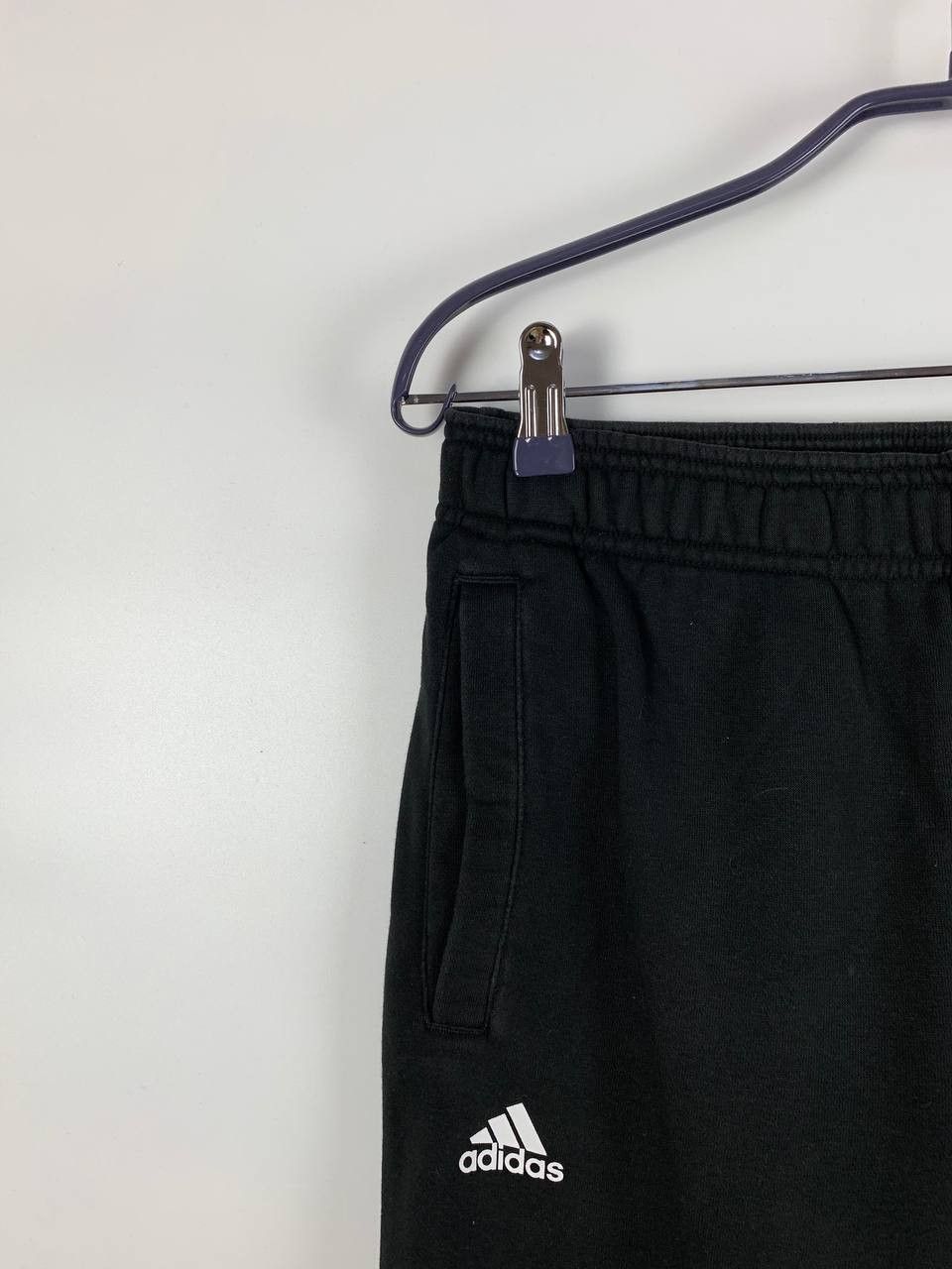 Adidas Adidas sweatpants black cotton M Size US 32 / EU 48 - 2 Thumbnail