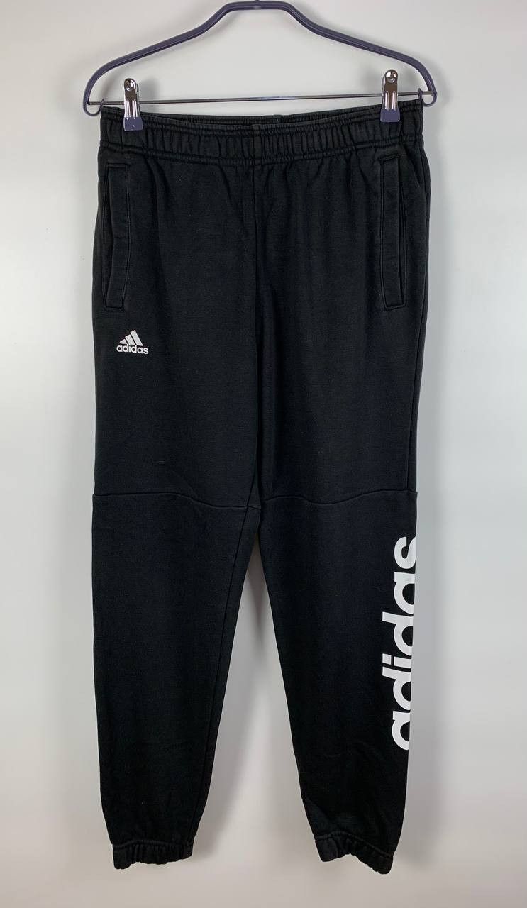 Adidas Adidas sweatpants black cotton M Size US 32 / EU 48 - 1 Thumbnail