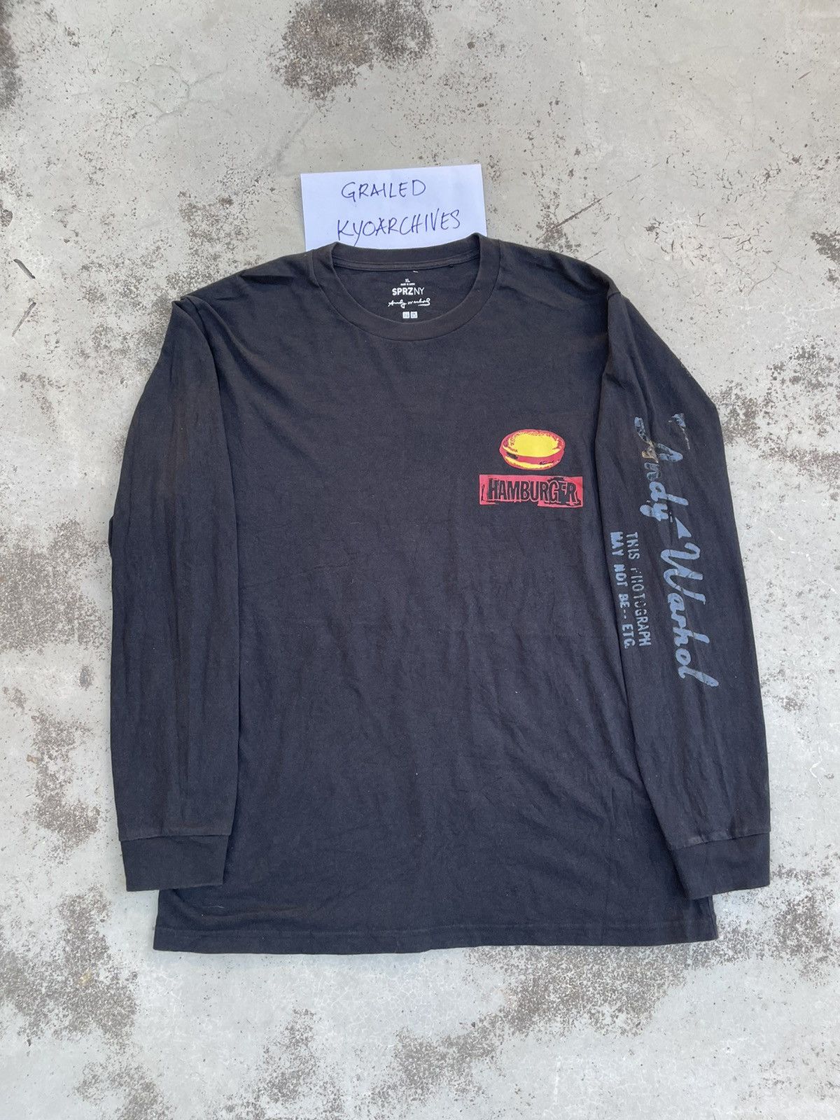 Andy Warhol × Uniqlo ANDY WARHOL x UNIQLO HAMBURGER Size US XL / EU 56 / 4 - 1 Thumbnail