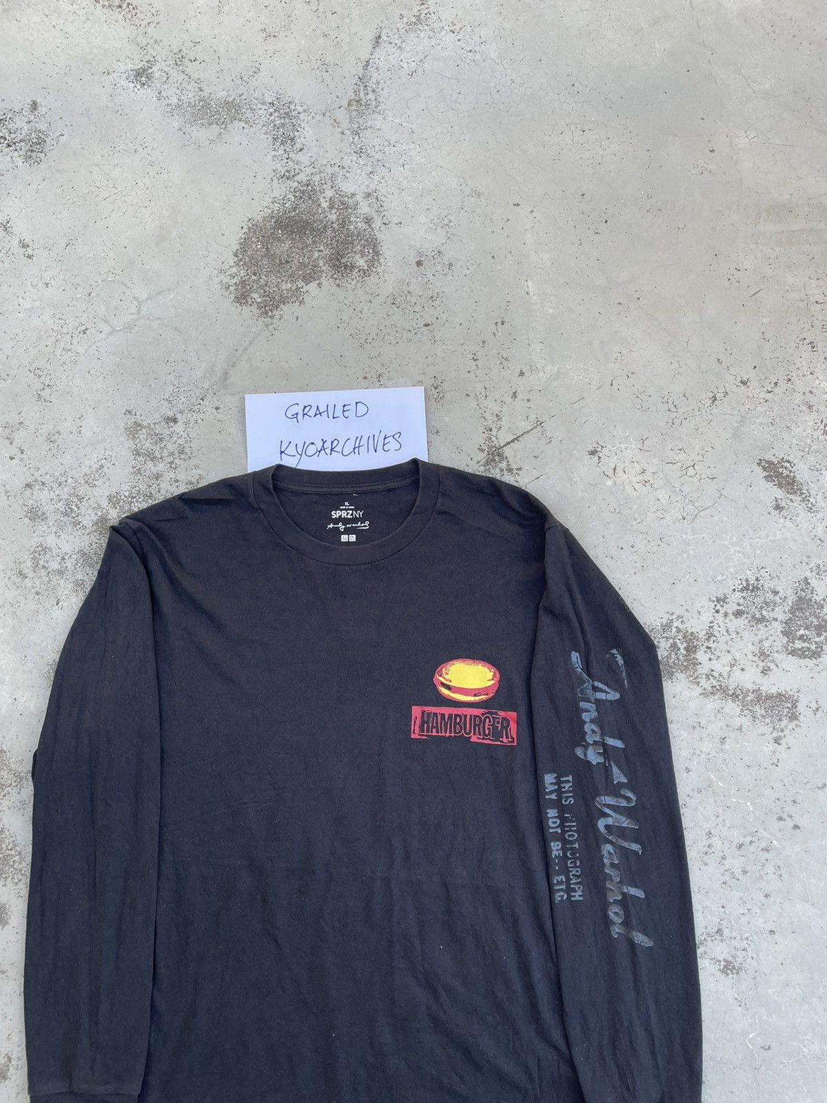 Andy Warhol × Uniqlo ANDY WARHOL x UNIQLO HAMBURGER Size US XL / EU 56 / 4 - 2 Thumbnail