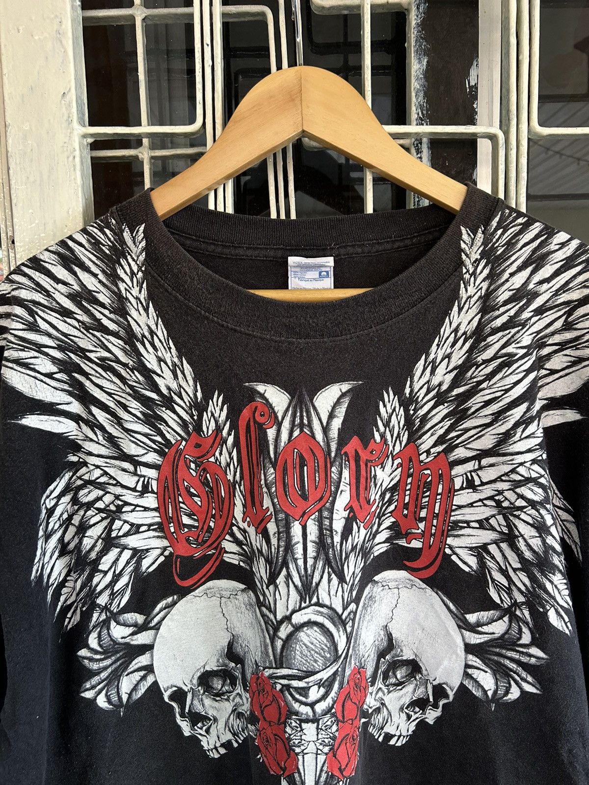 Affliction CROSS💥SKULLS AND ROSES GLORY CROSS LOGO🔥 Size US XL / EU 56 / 4 - 3 Thumbnail