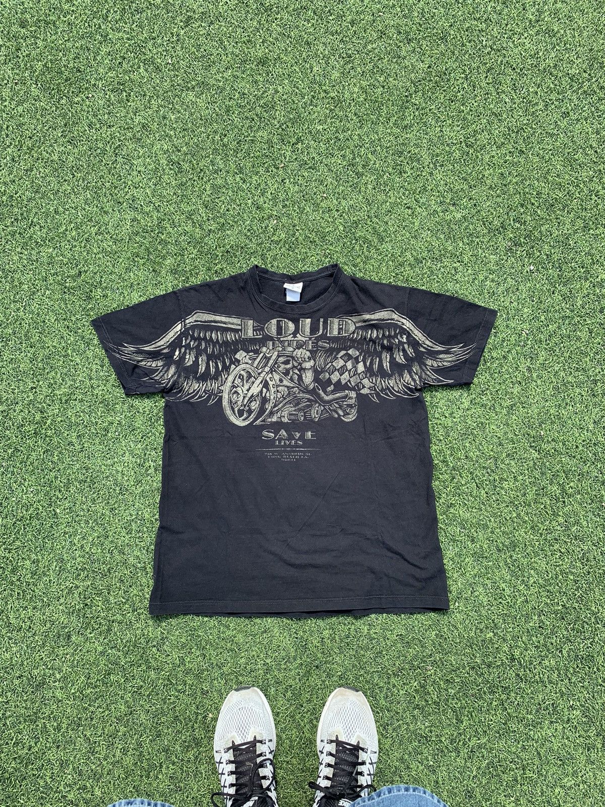 Vintage × West Coast Choppers Vintage Choppers Motorbike Tee Y2K Big Logo T-Shirt Size US L / EU 52-54 / 3 - 7 Thumbnail