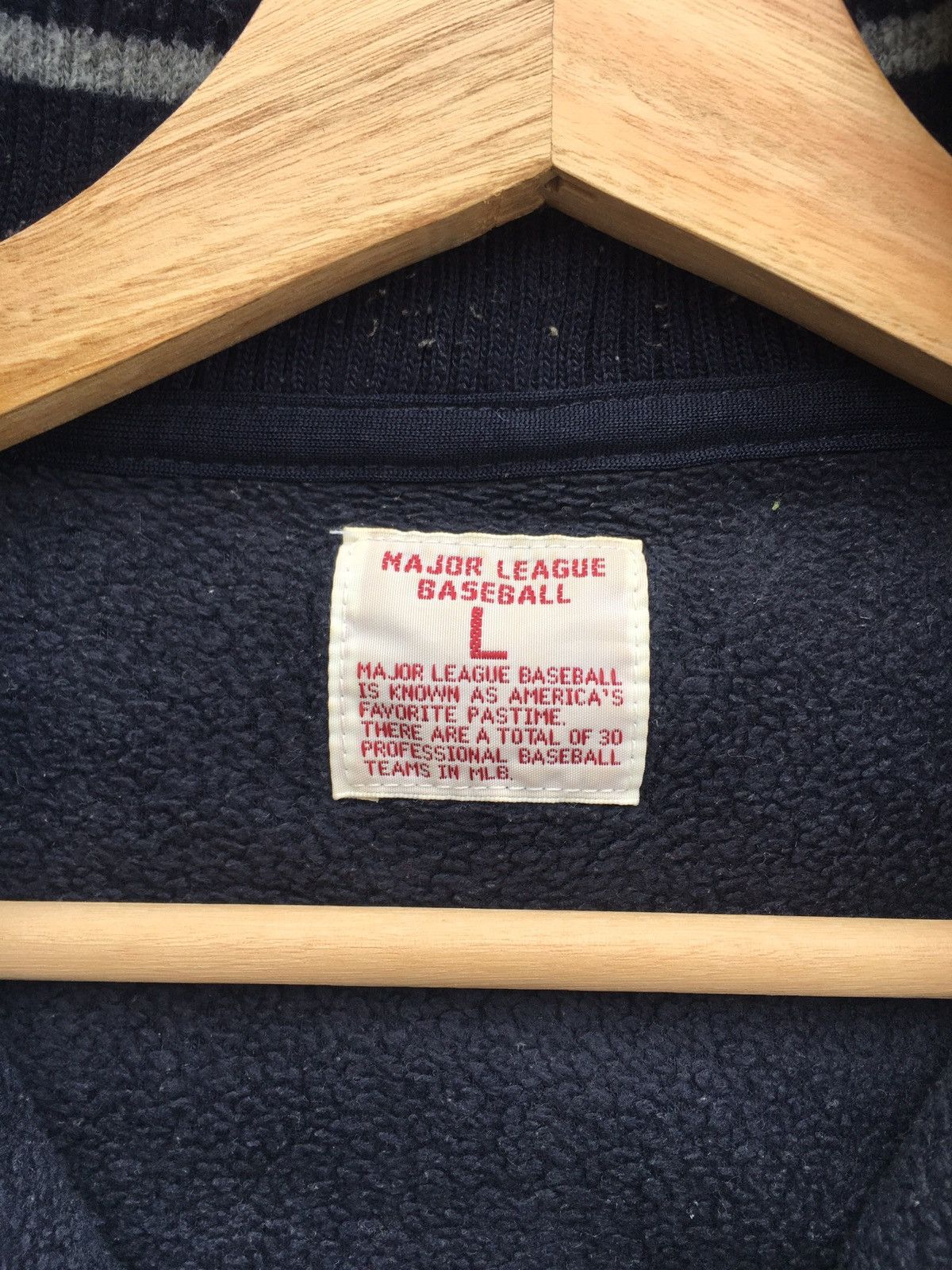 MLB Rare New York Yankees NY Fleece Sweater Jacket MLB Size US L / EU 52-54 / 3 - 7 Thumbnail
