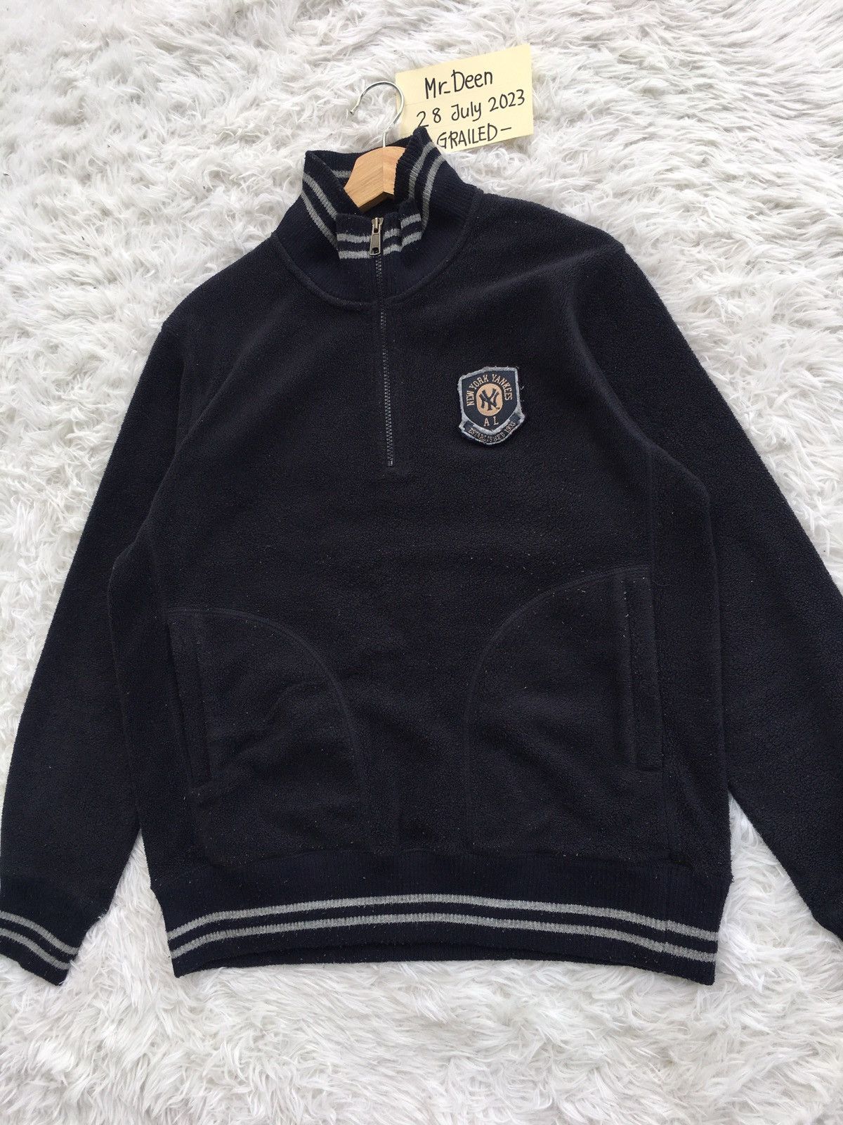 MLB Rare New York Yankees NY Fleece Sweater Jacket MLB Size US L / EU 52-54 / 3 - 4 Thumbnail