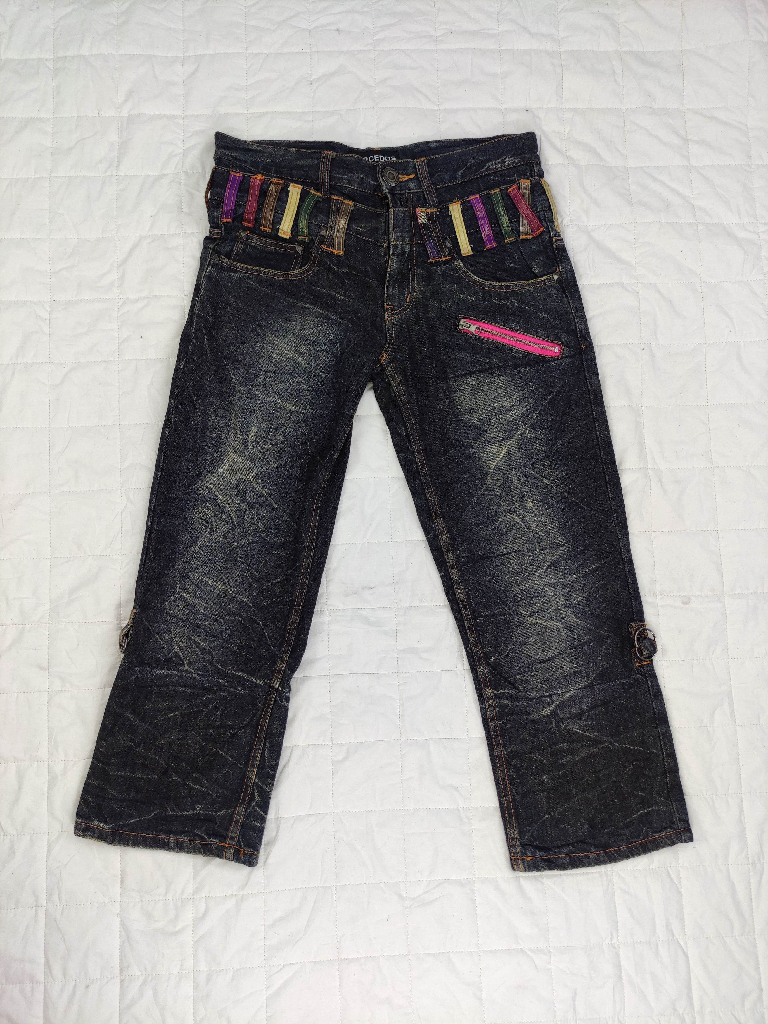 image of Barcedos Double Waist Denim Jeans, Women's (Size 31)