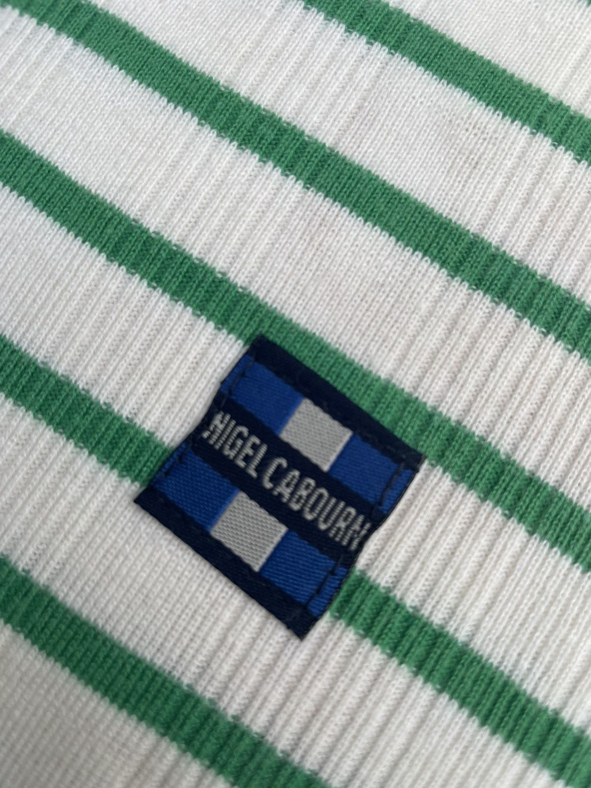 Designer × Japanese Brand × Nigel Cabourn Vintage Nigel Cabourn Stripes Ringger Tshirt Size US L / EU 52-54 / 3 - 8 Thumbnail