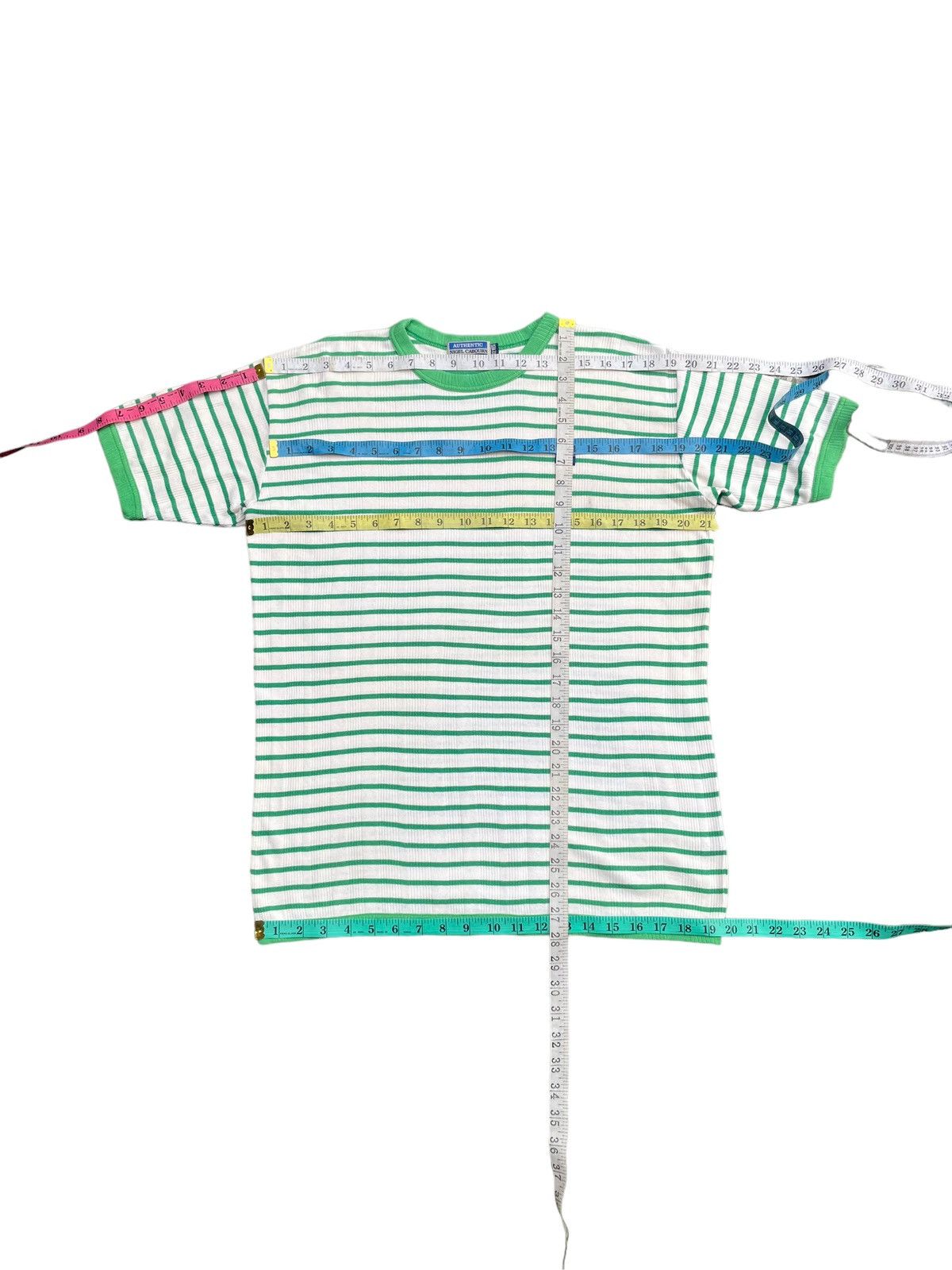 Designer × Japanese Brand × Nigel Cabourn Vintage Nigel Cabourn Stripes Ringger Tshirt Size US L / EU 52-54 / 3 - 10 Thumbnail
