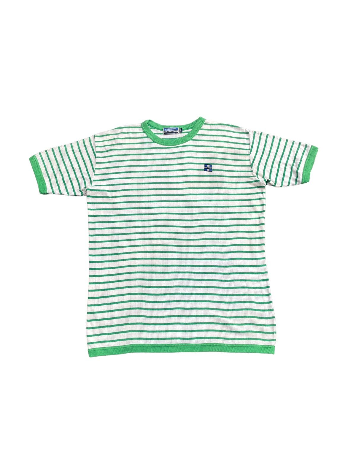 Designer × Japanese Brand × Nigel Cabourn Vintage Nigel Cabourn Stripes Ringger Tshirt Size US L / EU 52-54 / 3 - 1 Thumbnail