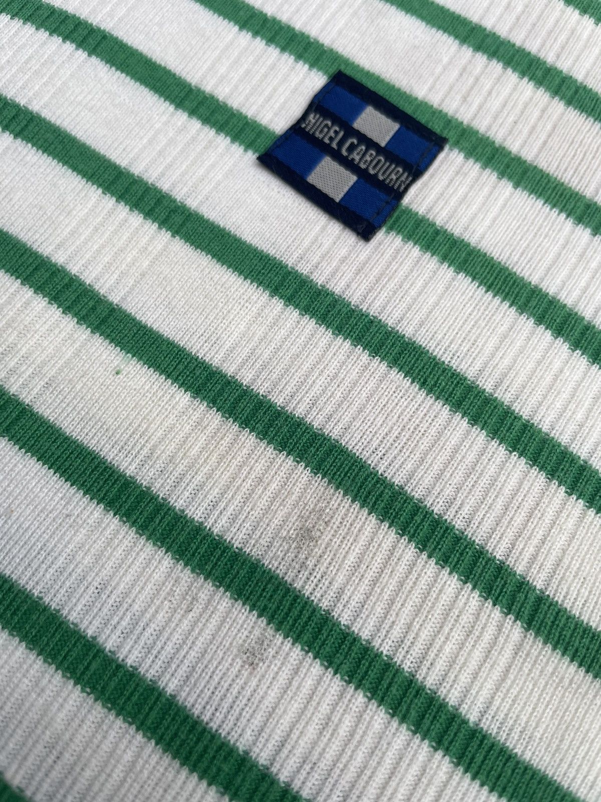 Designer × Japanese Brand × Nigel Cabourn Vintage Nigel Cabourn Stripes Ringger Tshirt Size US L / EU 52-54 / 3 - 9 Thumbnail